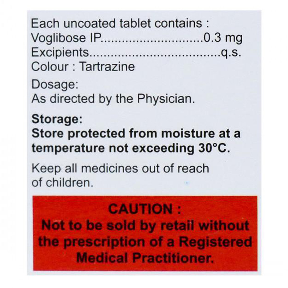 Agivog 0.3 mg Tablet 15's, Pack of 15 TabletS Agivog 0.3 mg Tablet 15's, Pack of 15 TabletS