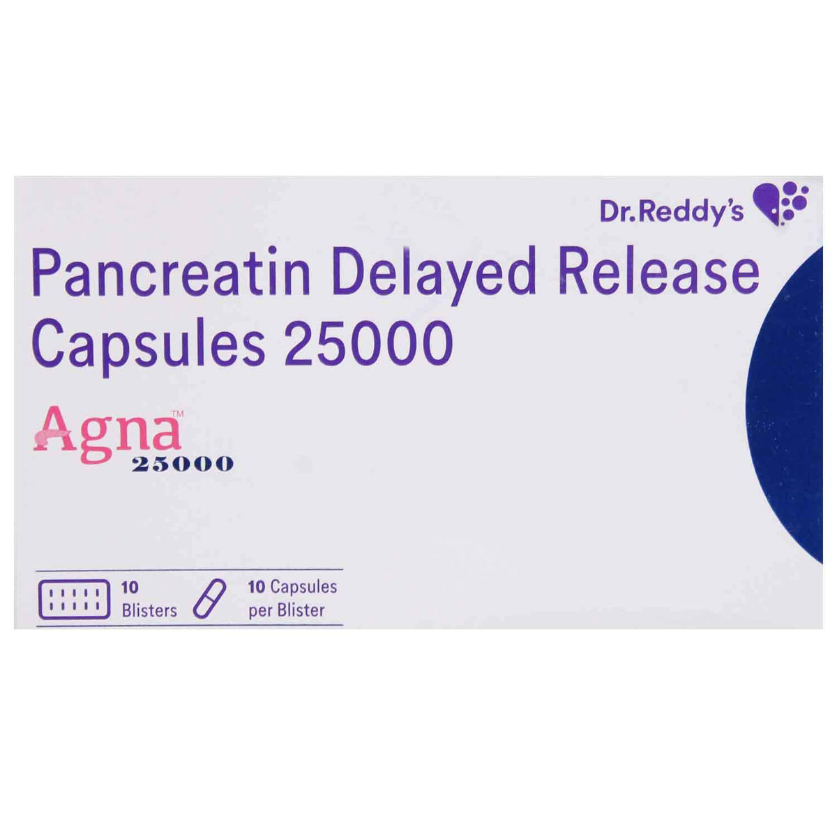 Agna 25000 Capsule 10's, Pack of 10 CAPSULES Agna 25000 Capsule 10's, Pack of 10 CAPSULES