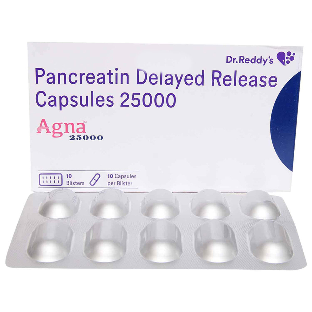 Agna 25000 Capsule 10's, Pack of 10 CAPSULES Agna 25000 Capsule 10's, Pack of 10 CAPSULES