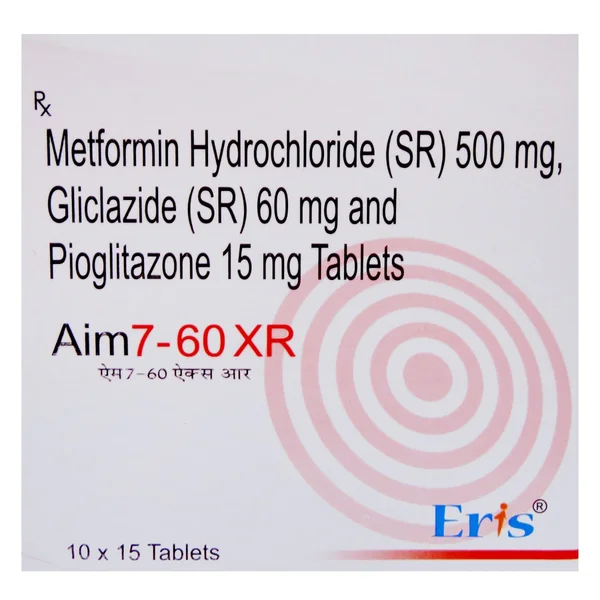 Aim7-60 XR Tablet 15's, Pack of 15 TABLETS