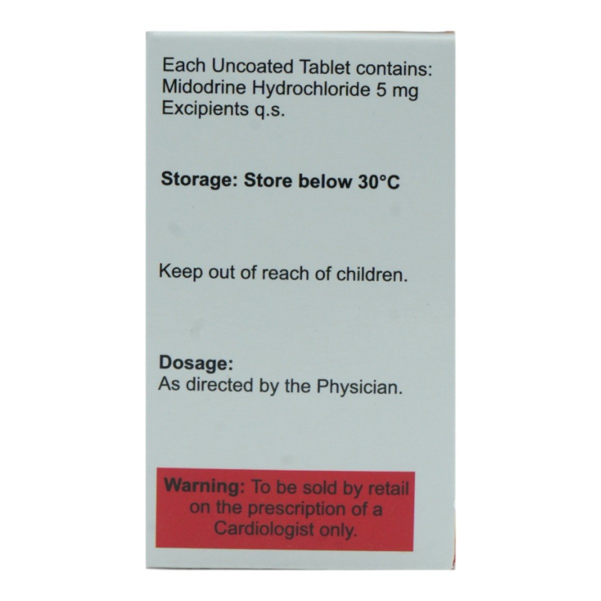 Aladrine 5 mg Tablet 30's, Pack of 1 TABLET Aladrine 5 mg Tablet 30's, Pack of 1 TABLET