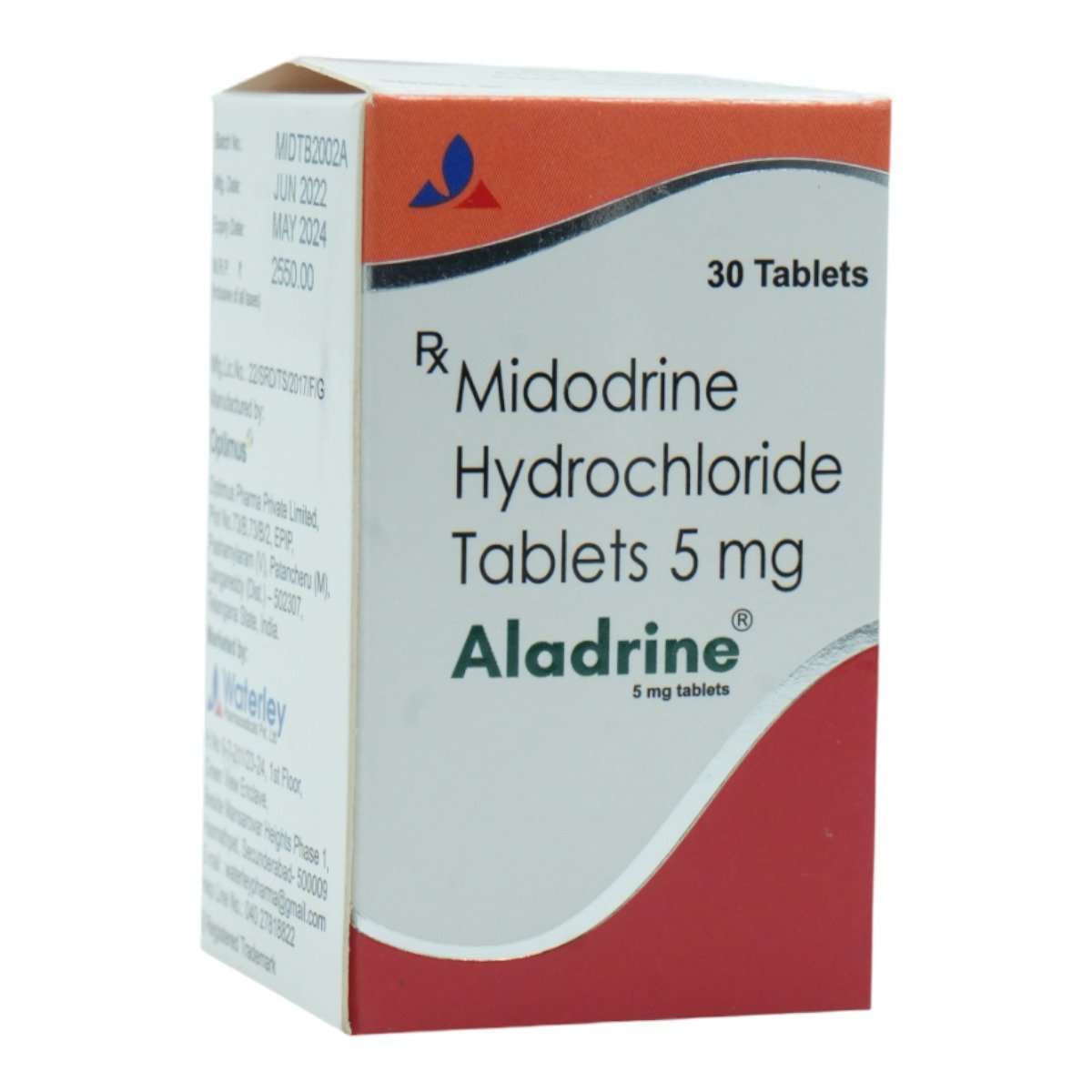 Aladrine 5 mg Tablet 30's, Pack of 1 TABLET Aladrine 5 mg Tablet 30's, Pack of 1 TABLET