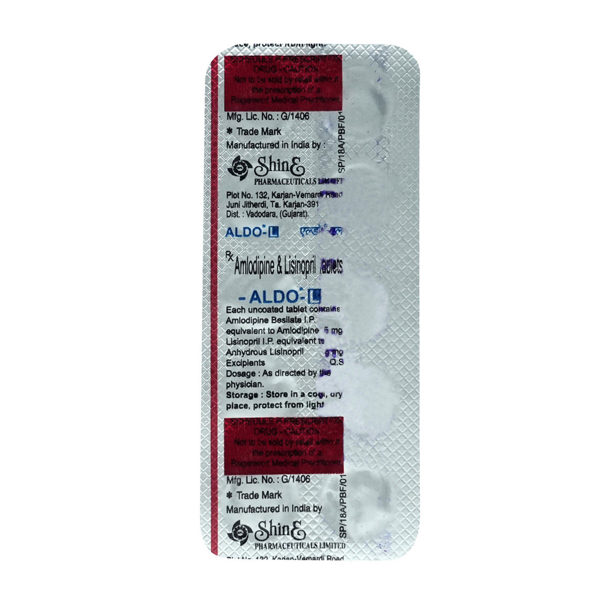 ALDO L TABLET 10'S, Pack of 10 TabletS ALDO L TABLET 10'S, Pack of 10 TabletS