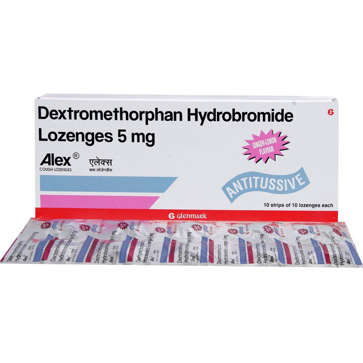 Alex Cough Ginger Lemon Lozenges 10's, Pack of 10 LOZENGES Alex Cough Ginger Lemon Lozenges 10's, Pack of 10 LOZENGES