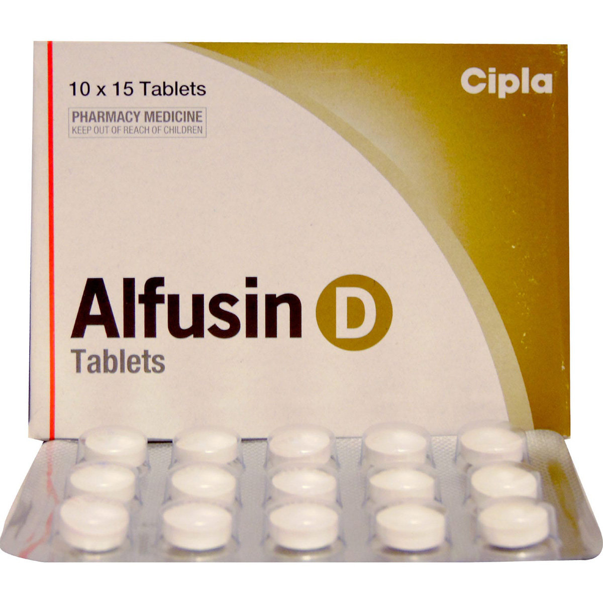 Alfusin D Tablet 15's, Pack of 15 TABLETS Alfusin D Tablet 15's, Pack of 15 TABLETS