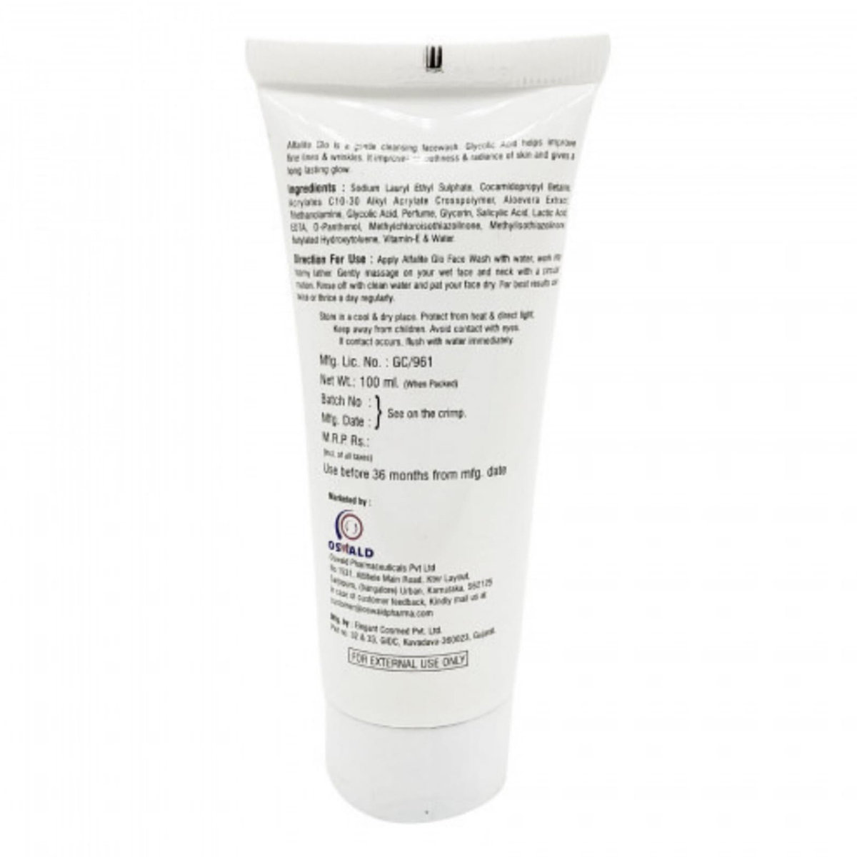 Alfalite Glo Face wash 100 ml, Pack of 1 Alfalite Glo Face wash 100 ml, Pack of 1