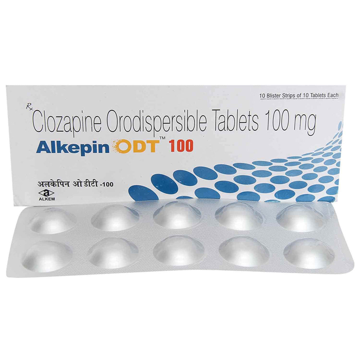 Alkepin ODT 100 Tablet 10's, Pack of 10 TABLETS Alkepin ODT 100 Tablet 10's, Pack of 10 TABLETS