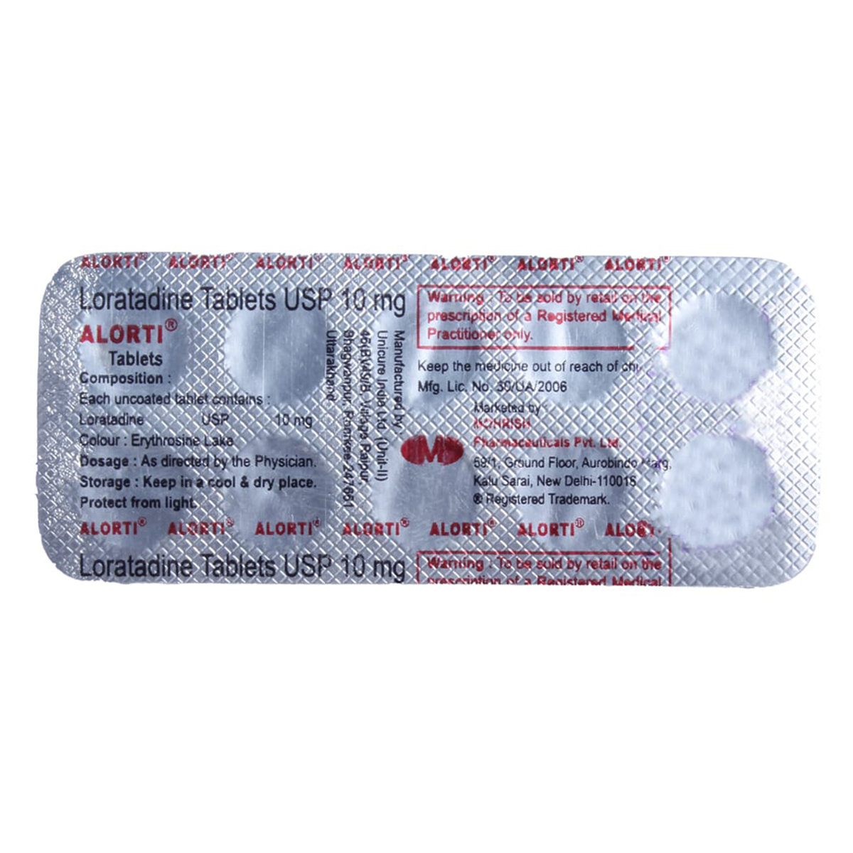 Alorti Tablet 10's, Pack of 10 TabletS Alorti Tablet 10's, Pack of 10 TabletS