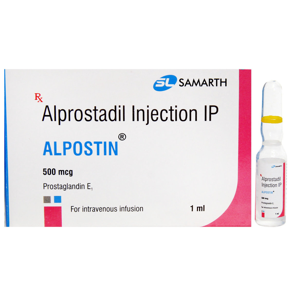 Alpostin 500 mcg Injection 1 ml, Pack of 1 Injection Alpostin 500 mcg Injection 1 ml, Pack of 1 Injection