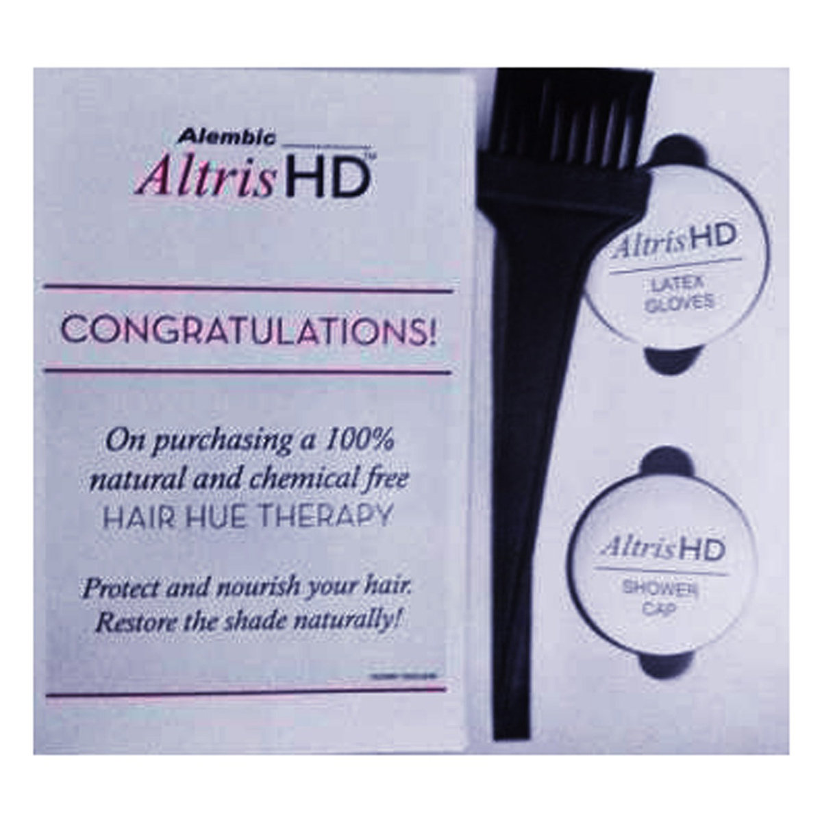 Alembic Altris HD, Hair Hue Therapy Dark Brown, 150 gm (3 sachets x 50 gm), Pack of 1 Alembic Altris HD, Hair Hue Therapy Dark Brown, 150 gm (3 sachets x 50 gm), Pack of 1