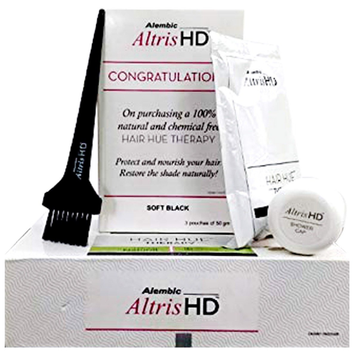 Altris Hd Hair Hue Therapy Soft Black hair Color, 1 Count, Pack of 1 Altris Hd Hair Hue Therapy Soft Black hair Color, 1 Count, Pack of 1