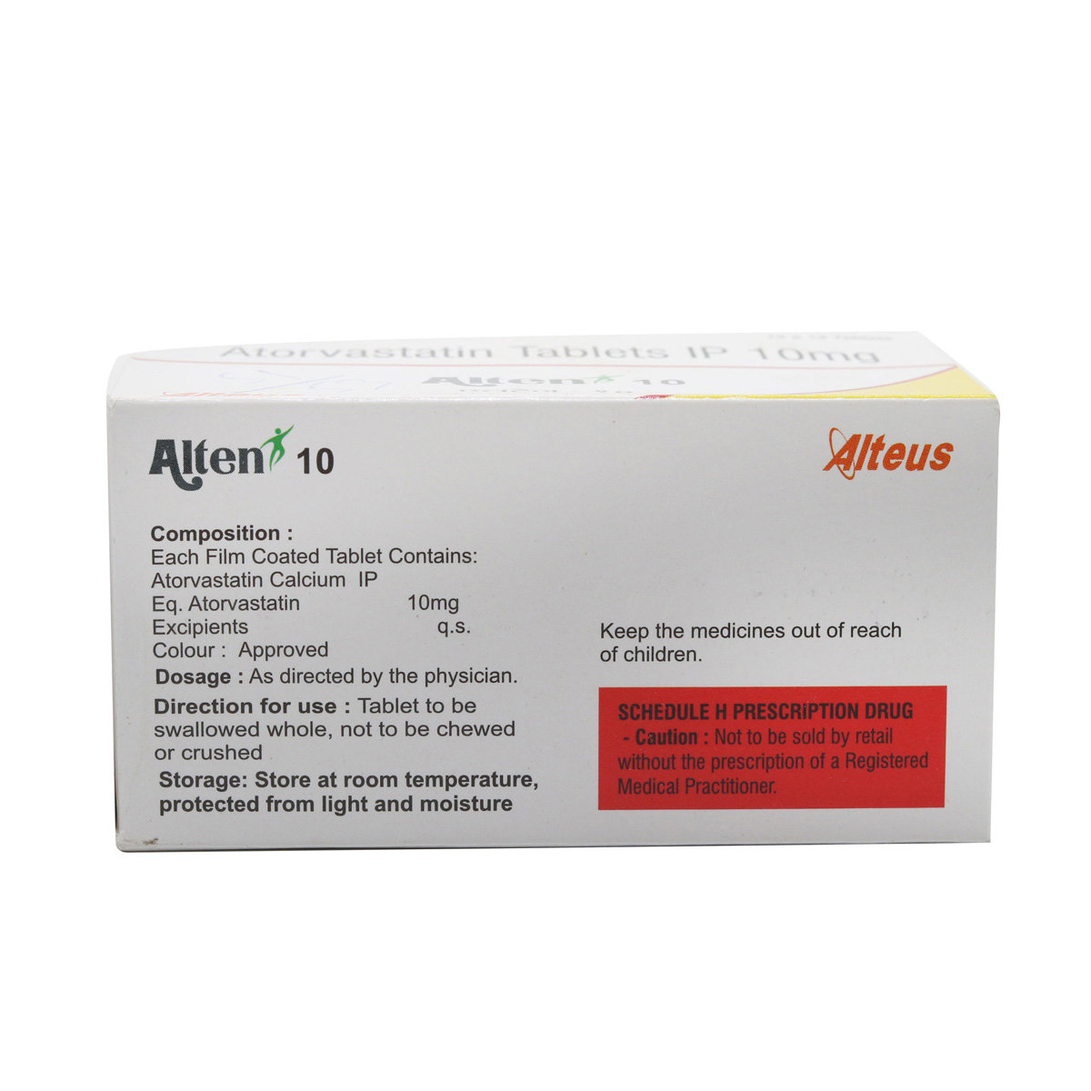 Alten 10 mg Tablet 15's, Pack of 15 TabletS Alten 10 mg Tablet 15's, Pack of 15 TabletS