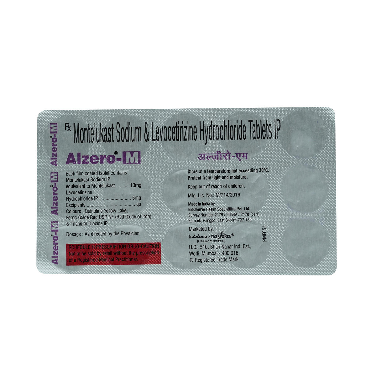 Alzero M Tablet 15's, Pack of 15 TabletS Alzero M Tablet 15's, Pack of 15 TabletS