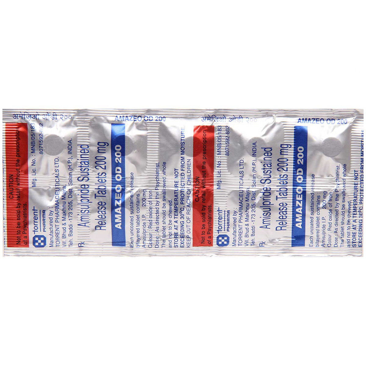 Amazeo OD 200 Tablet 10's, Pack of 10 TABLETS Amazeo OD 200 Tablet 10's, Pack of 10 TABLETS