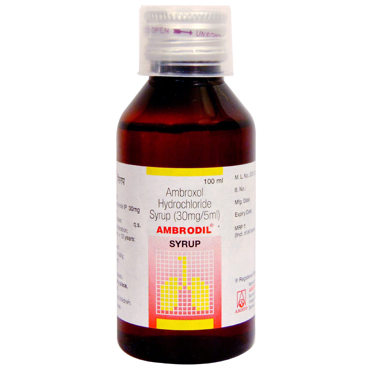 Ambrodil Syrup 100 ml, Pack of 1 SYRUP Ambrodil Syrup 100 ml, Pack of 1 SYRUP