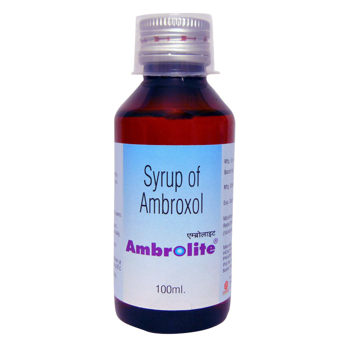 Ambrolite Syrup 100 ml, Pack of 1 Syrup Ambrolite Syrup 100 ml, Pack of 1 Syrup