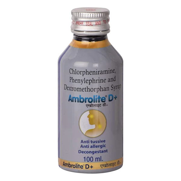 Ambrolite D Plus Syrup 100 ml, Pack of 1 Syrup