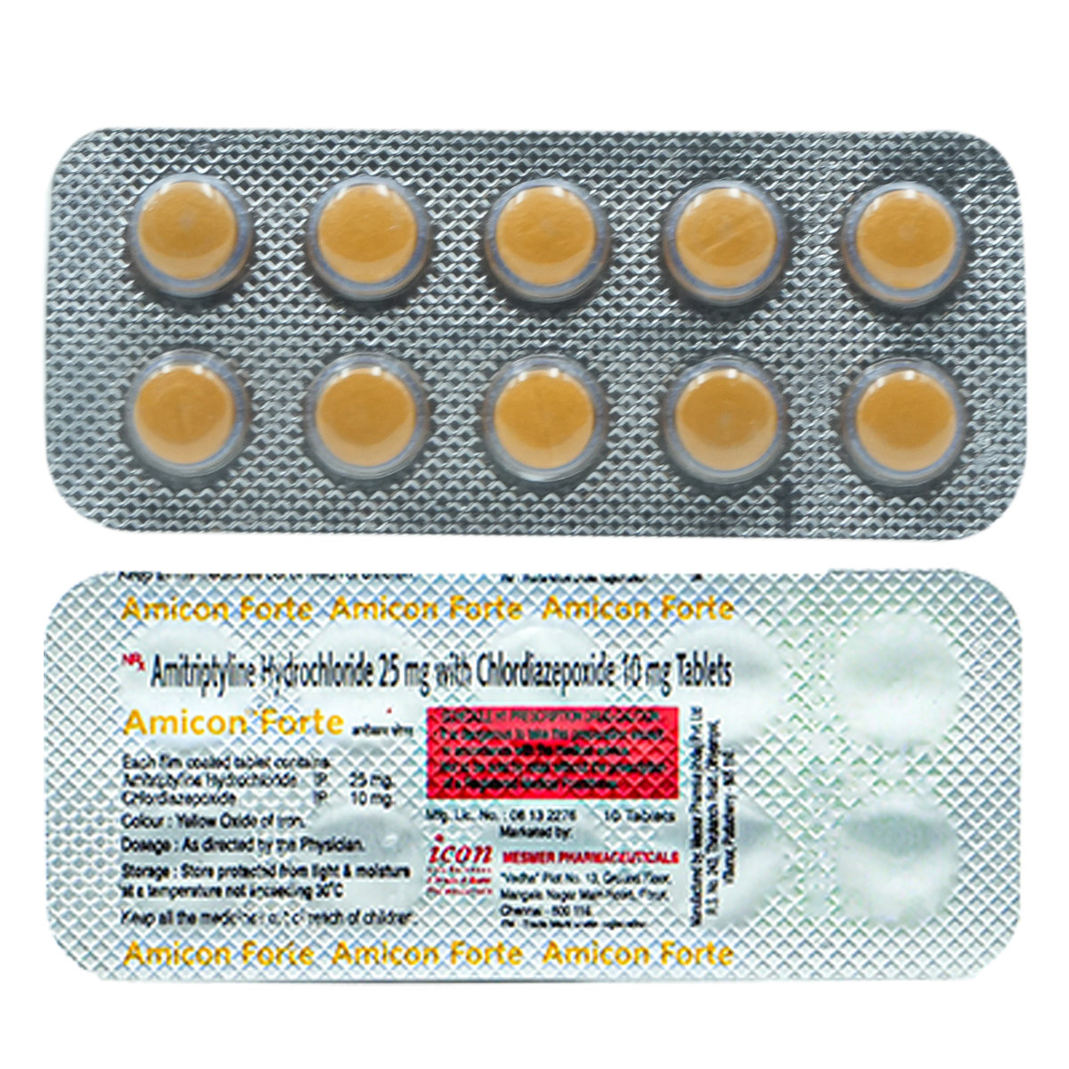 Amicon Forte Tablet 10's, Pack of 10 TabletS Amicon Forte Tablet 10's, Pack of 10 TabletS