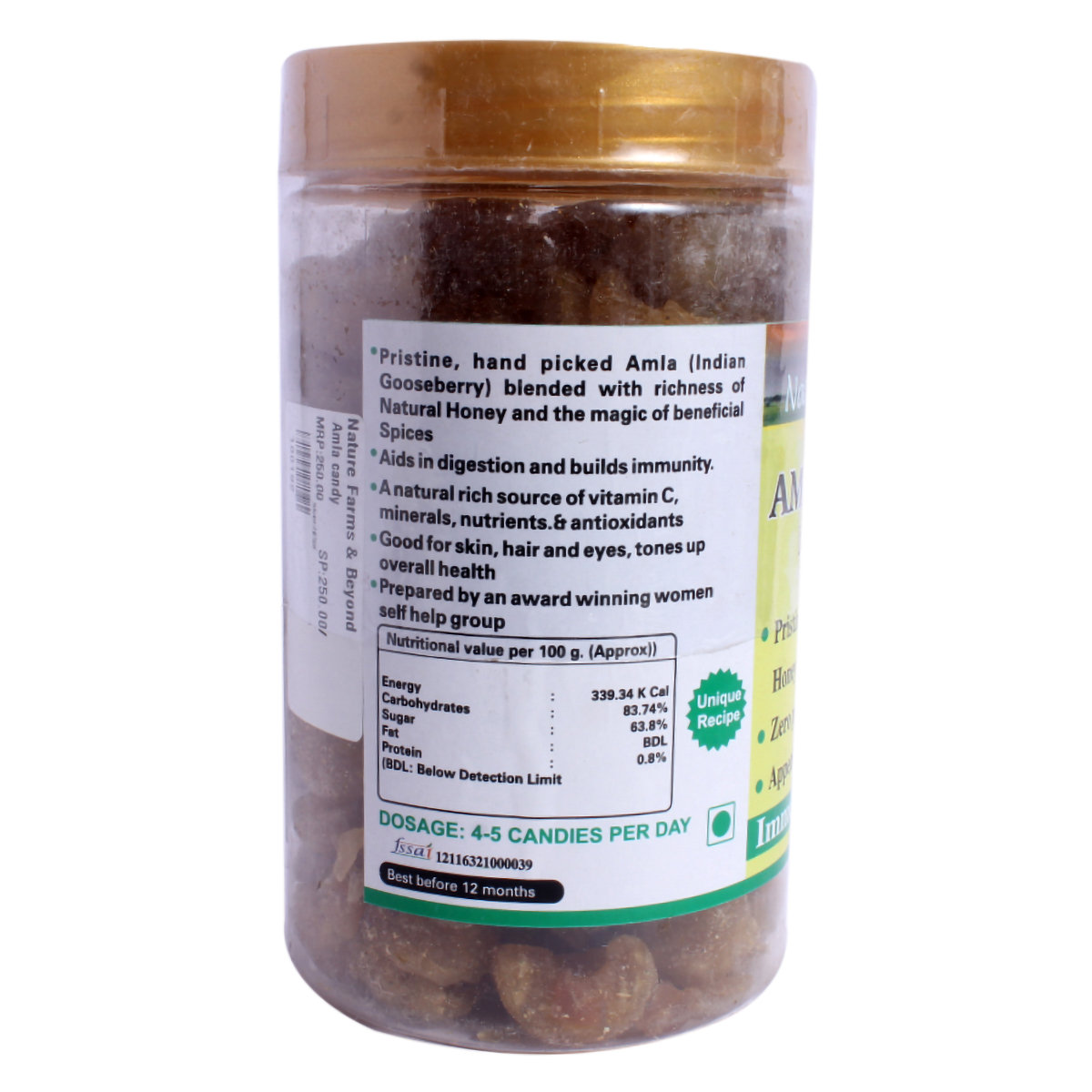 Amla Honey Candy, 500 gm, Pack of 1 Amla Honey Candy, 500 gm, Pack of 1