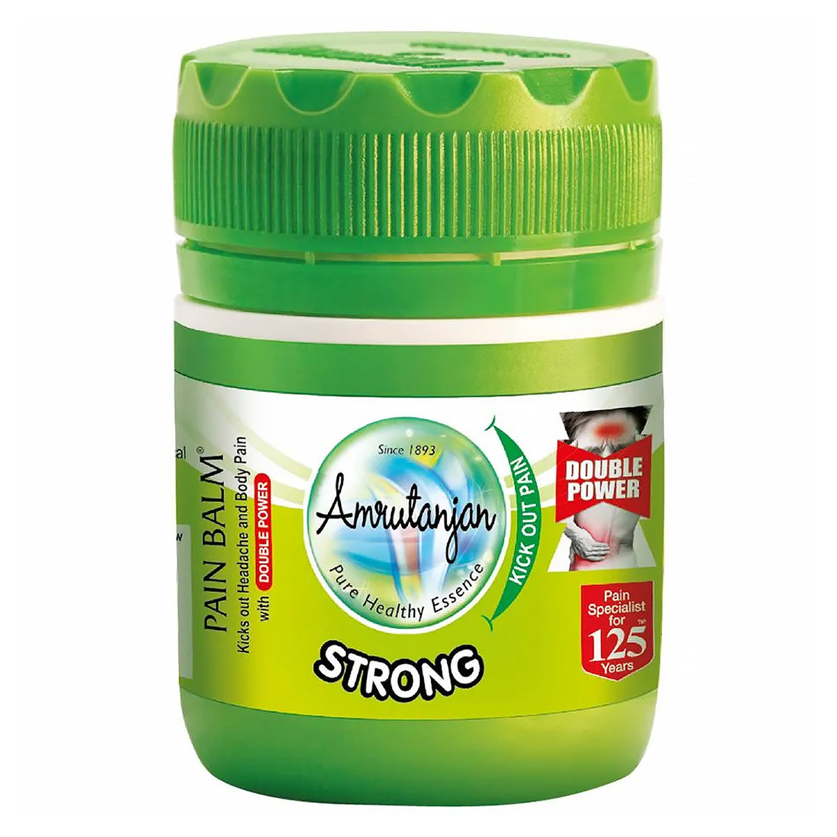 Amrutanjan Strong Double Power Pain Balm, 8 ml, Pack of 1 Amrutanjan Strong Double Power Pain Balm, 8 ml, Pack of 1