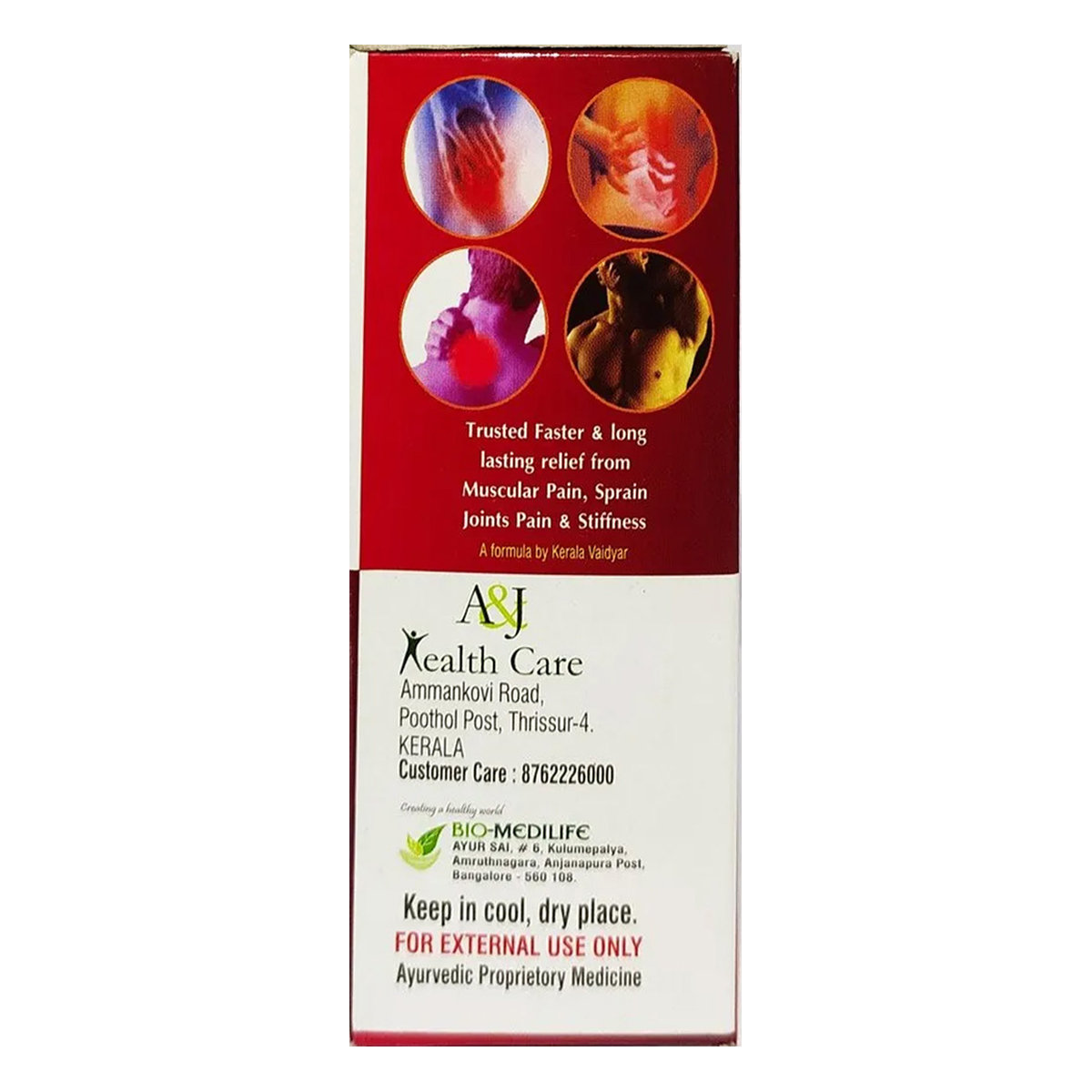 Amrutha Rathna Pain Oil, 100 ml, Pack of 1 Amrutha Rathna Pain Oil, 100 ml, Pack of 1