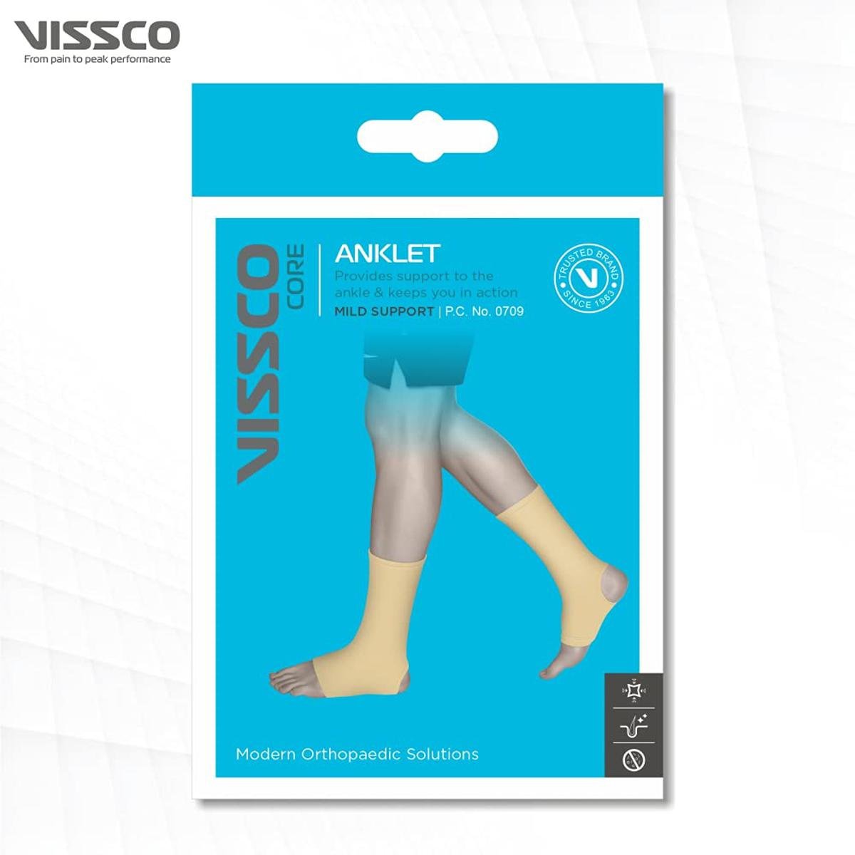 Vissco Anklet XL, 1 Pair, Pack of 1 Vissco Anklet XL, 1 Pair, Pack of 1