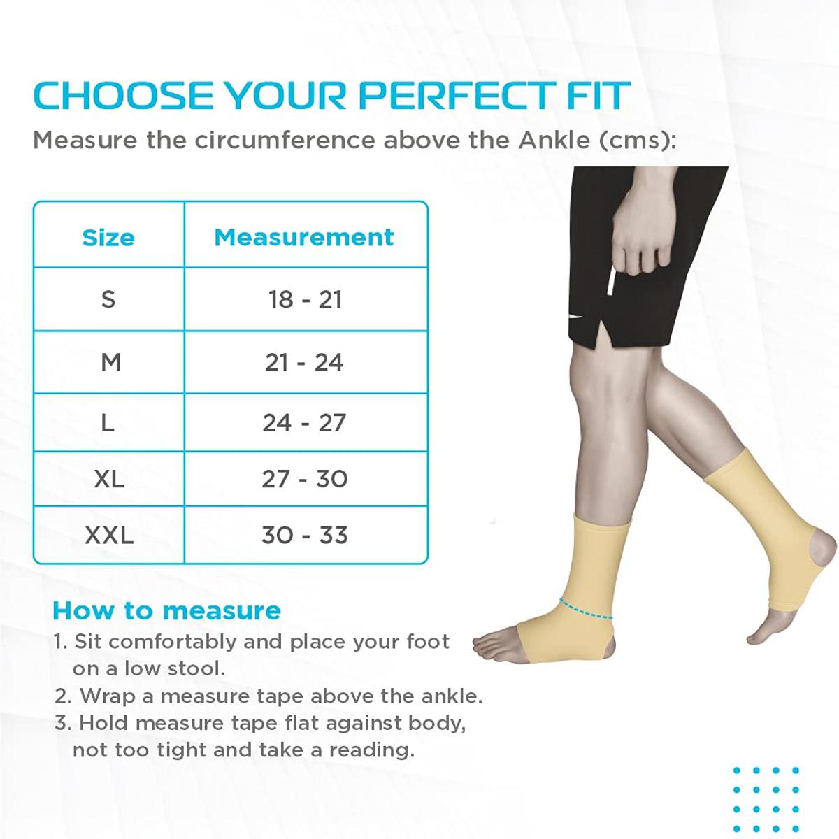 Vissco Anklet XL, 1 Pair, Pack of 1 Vissco Anklet XL, 1 Pair, Pack of 1