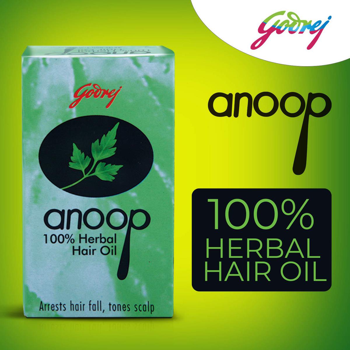 Godrej Anoop Herbal Hair Oil, 50 ml, Pack of 1 Godrej Anoop Herbal Hair Oil, 50 ml, Pack of 1