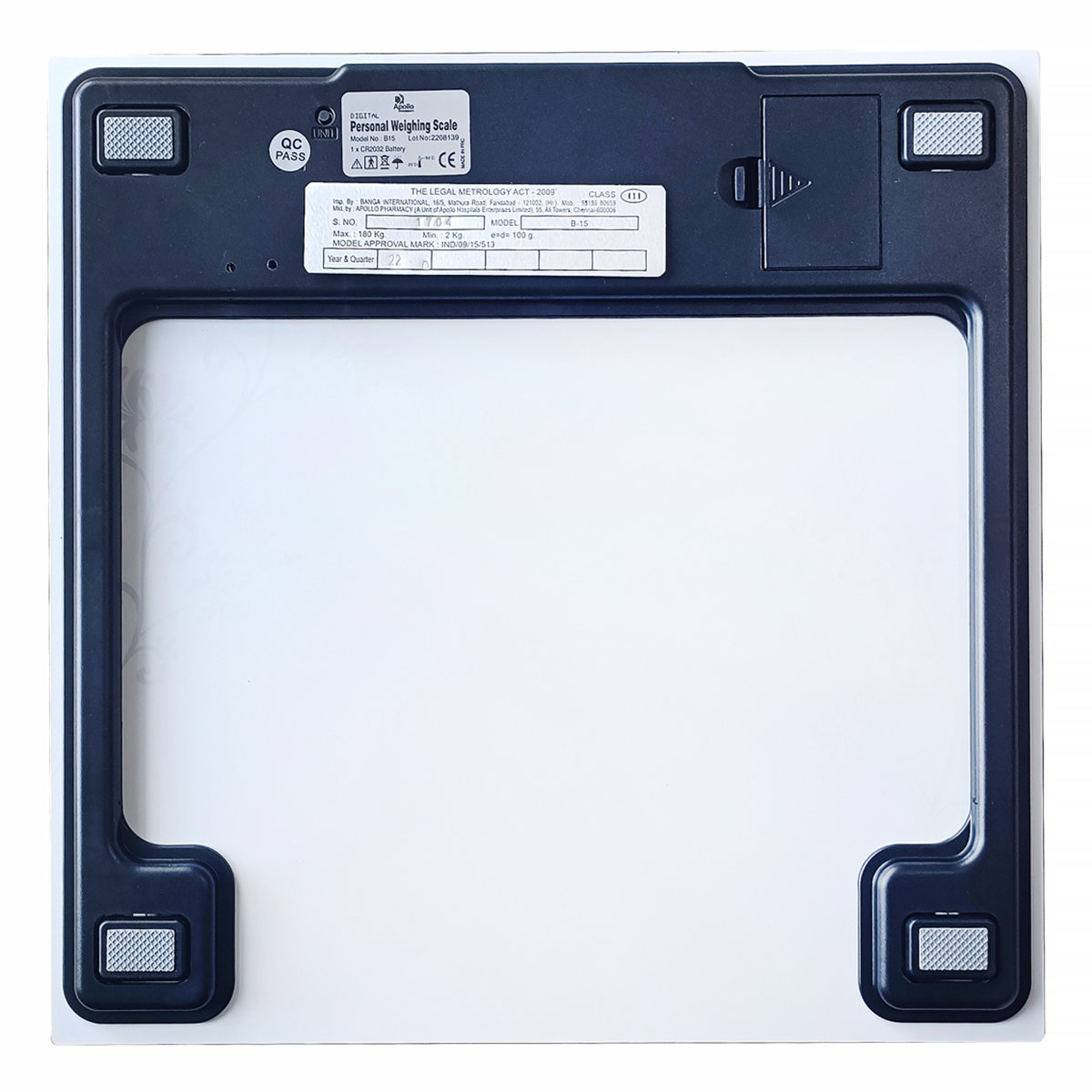 Apollo Pharmacy Digital Personal Weighing Scale, 1 Unit, Pack of 1 Apollo Pharmacy Digital Personal Weighing Scale, 1 Unit, Pack of 1