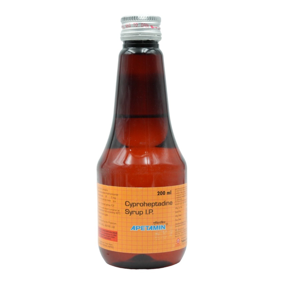 Apetamin Syrup 200 ml, Pack of 1 SYRUP Apetamin Syrup 200 ml, Pack of 1 SYRUP