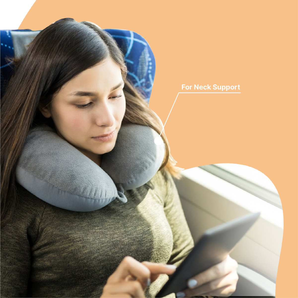 Apollo Pharmacy Travel Neck Pillow Universal, 1 Count, Pack of 1 Apollo Pharmacy Travel Neck Pillow Universal, 1 Count, Pack of 1