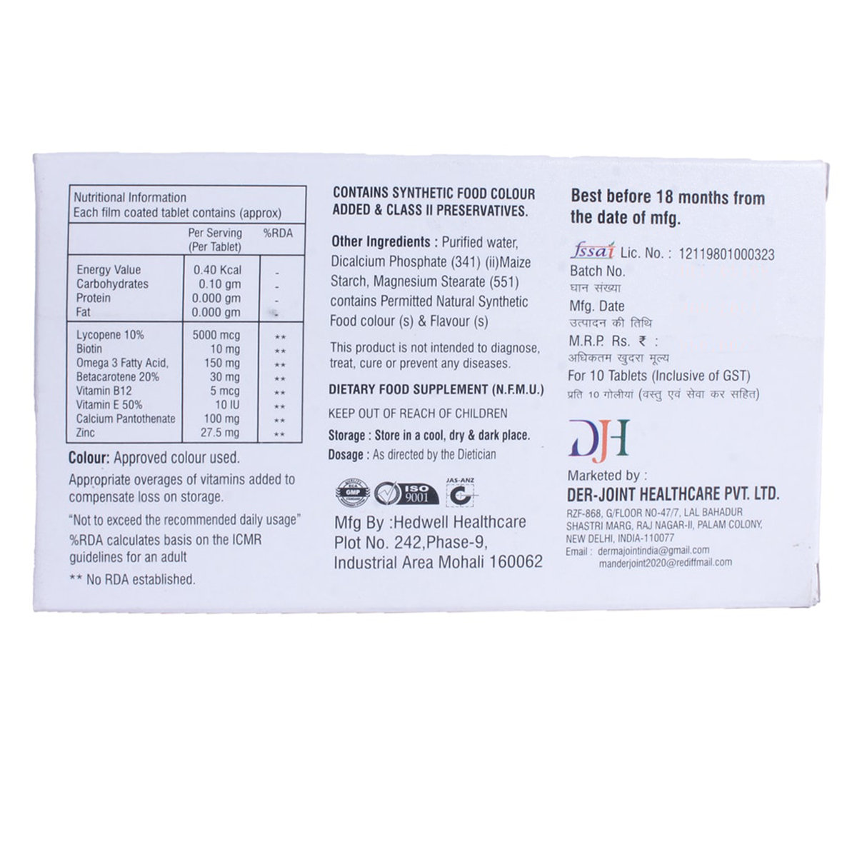 Appledaz Tablet 10's, Pack of 10 Appledaz Tablet 10's, Pack of 10