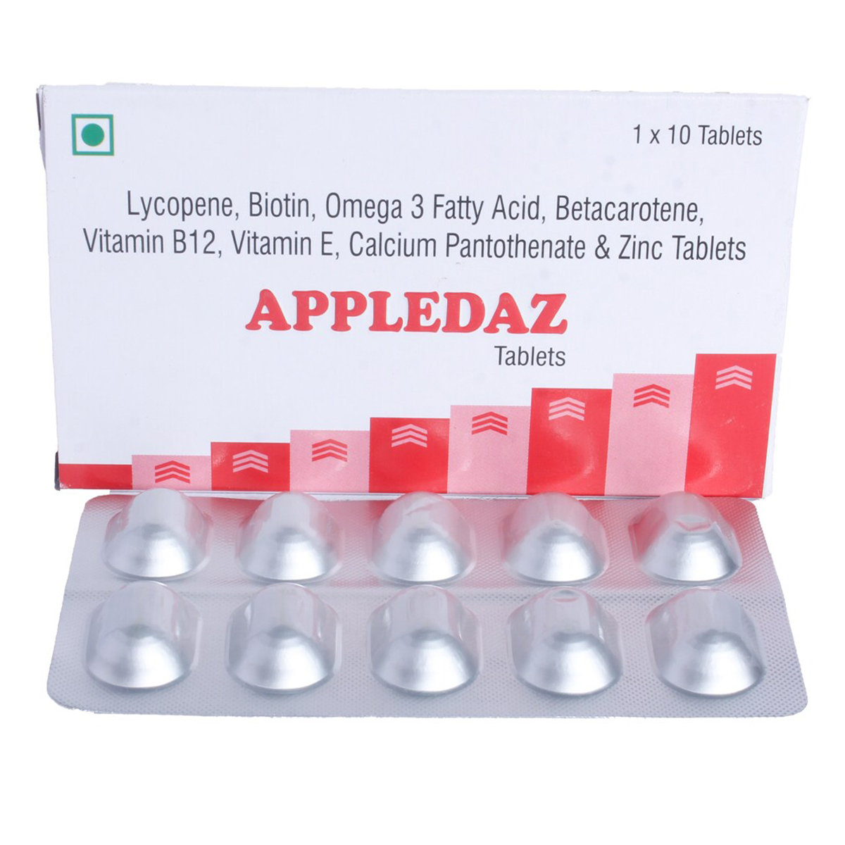 Appledaz Tablet 10's, Pack of 10 Appledaz Tablet 10's, Pack of 10