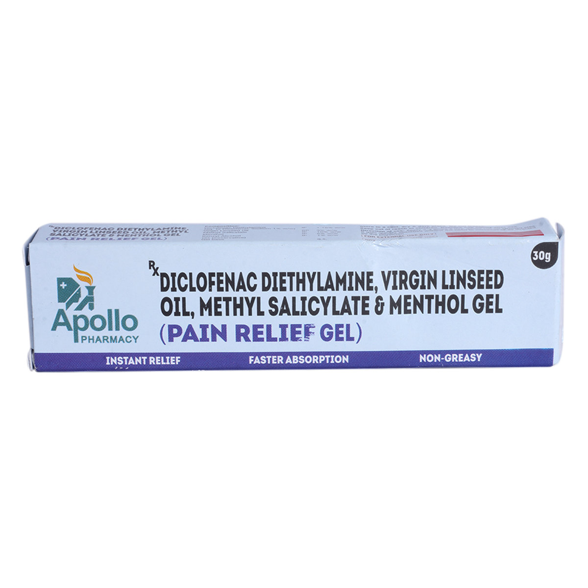 Apollo Pharmacy Pain Relief Gel, 30 gm, Pack of 1 Apollo Pharmacy Pain Relief Gel, 30 gm, Pack of 1