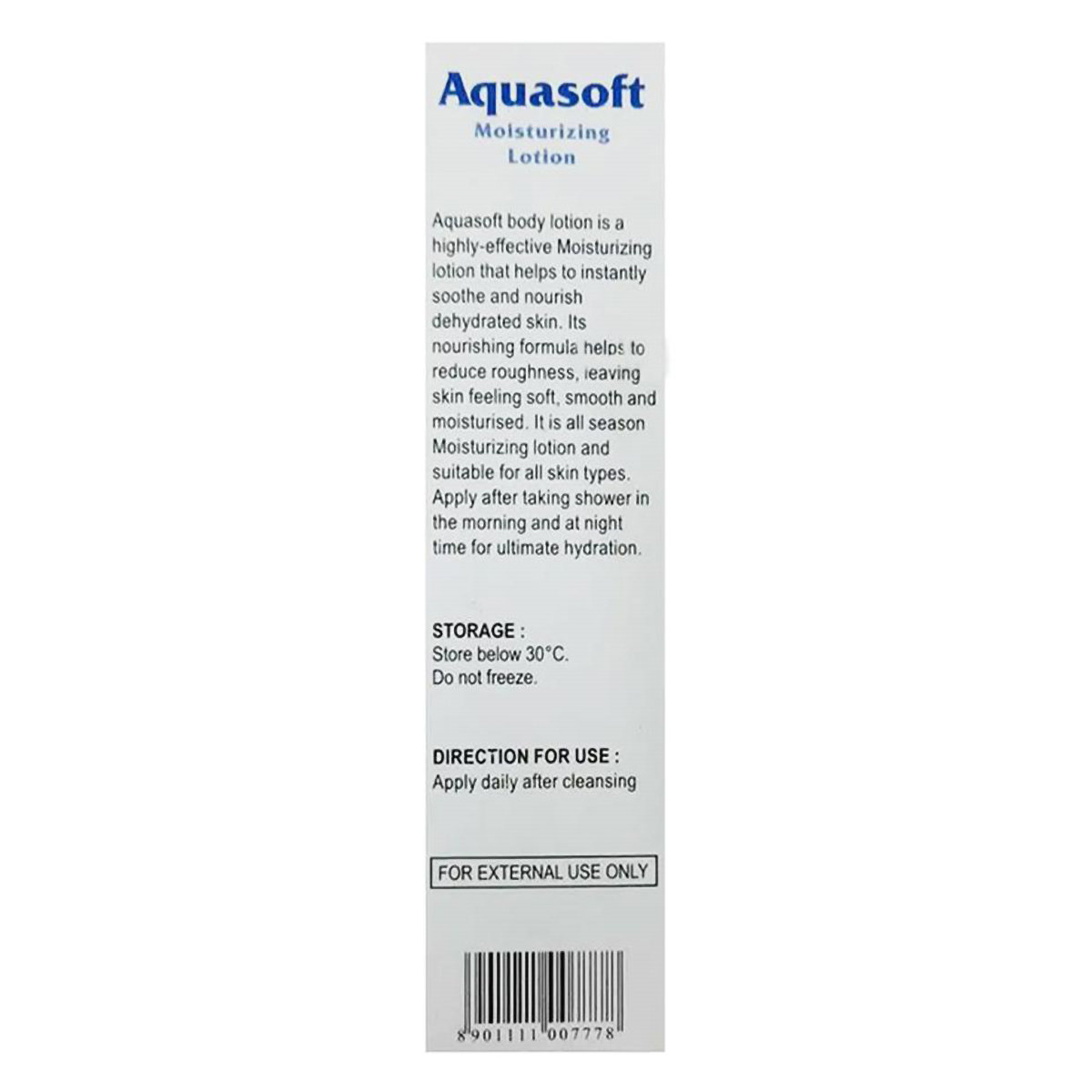 Aquasoft Moisturising Lotion 100 ml | Nourishes Dehydrated Skin | All Season Moisturising Lotion | For All Skin Type, Pack of 1 Aquasoft Moisturising Lotion 100 ml | Nourishes Dehydrated Skin | All Season Moisturising Lotion | For All Skin Type, Pack of 1