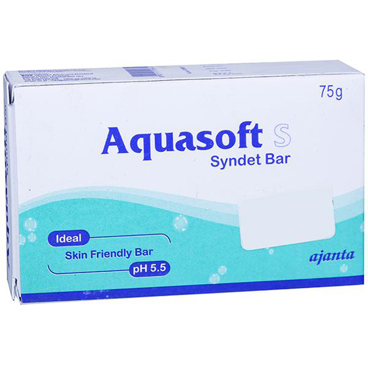 Aquasoft Syndet Bar, 75 gm, Pack of 1 Aquasoft Syndet Bar, 75 gm, Pack of 1