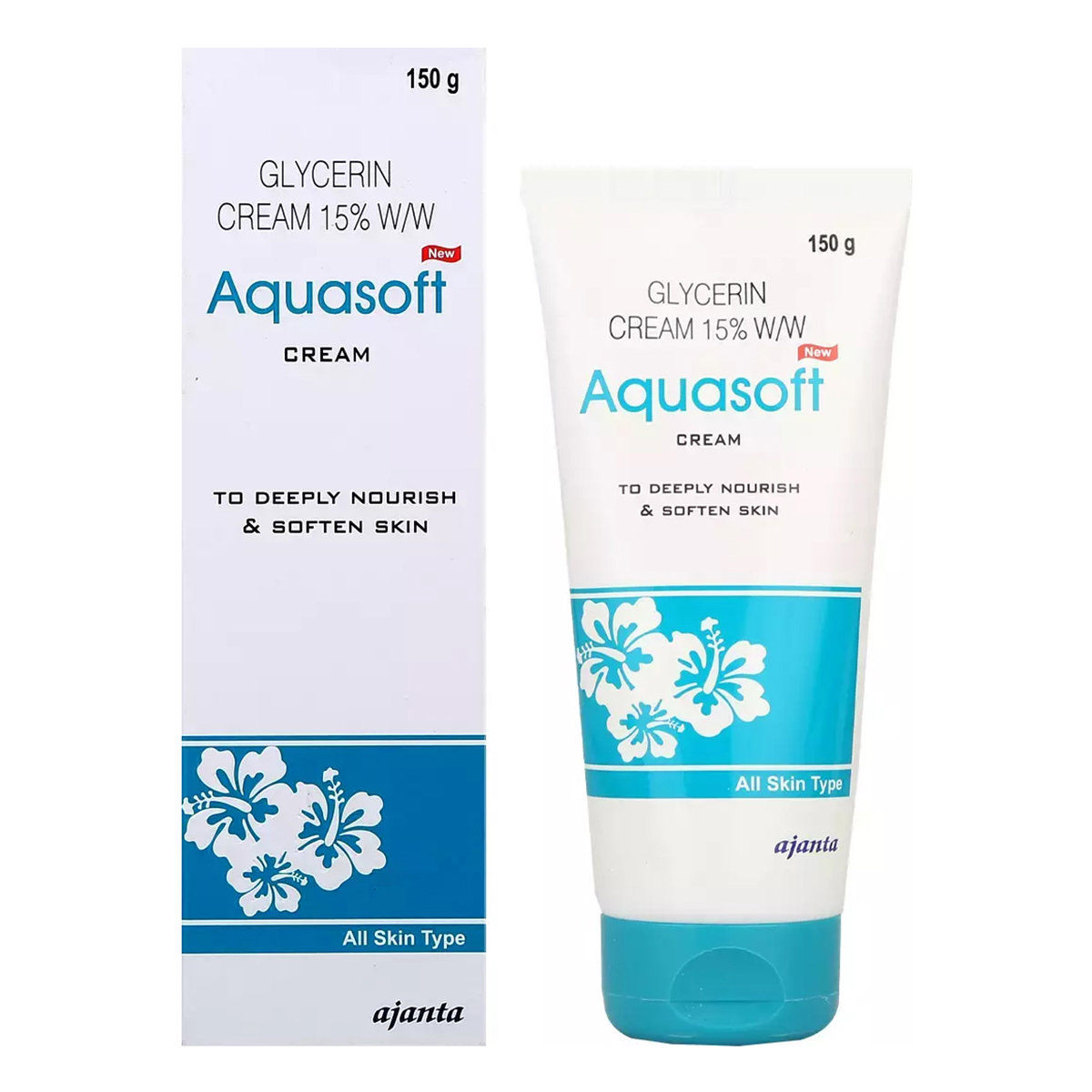 Aquasoft Cream 150 gm | Deeply Nourish & Soften Skin | For All Skin Type, Pack of 1 Aquasoft Cream 150 gm | Deeply Nourish & Soften Skin | For All Skin Type, Pack of 1