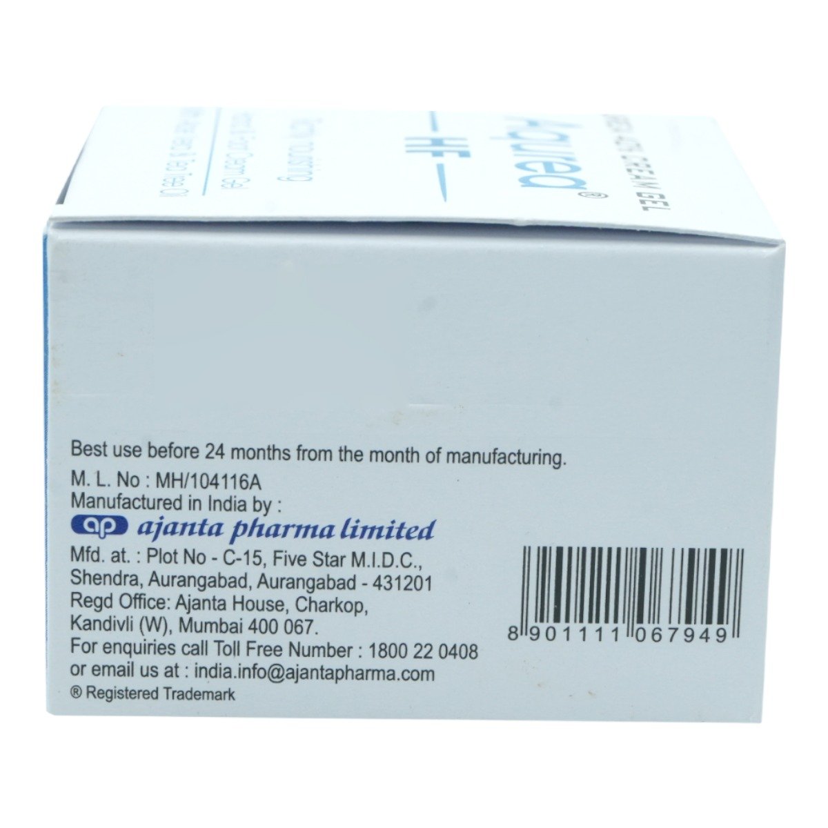 Aqurea HF Cream Gel 50 gm, Pack of 1 GEL Aqurea HF Cream Gel 50 gm, Pack of 1 GEL