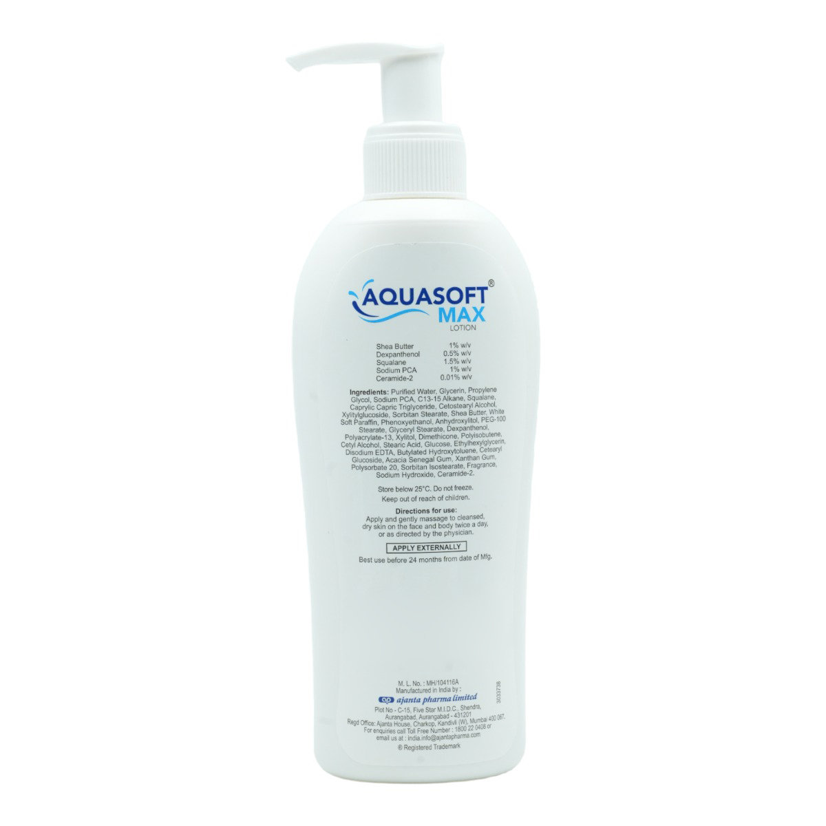Aquasoft Max Intense Moisturising Lotion 200 ml, Pack of 1 Aquasoft Max Intense Moisturising Lotion 200 ml, Pack of 1