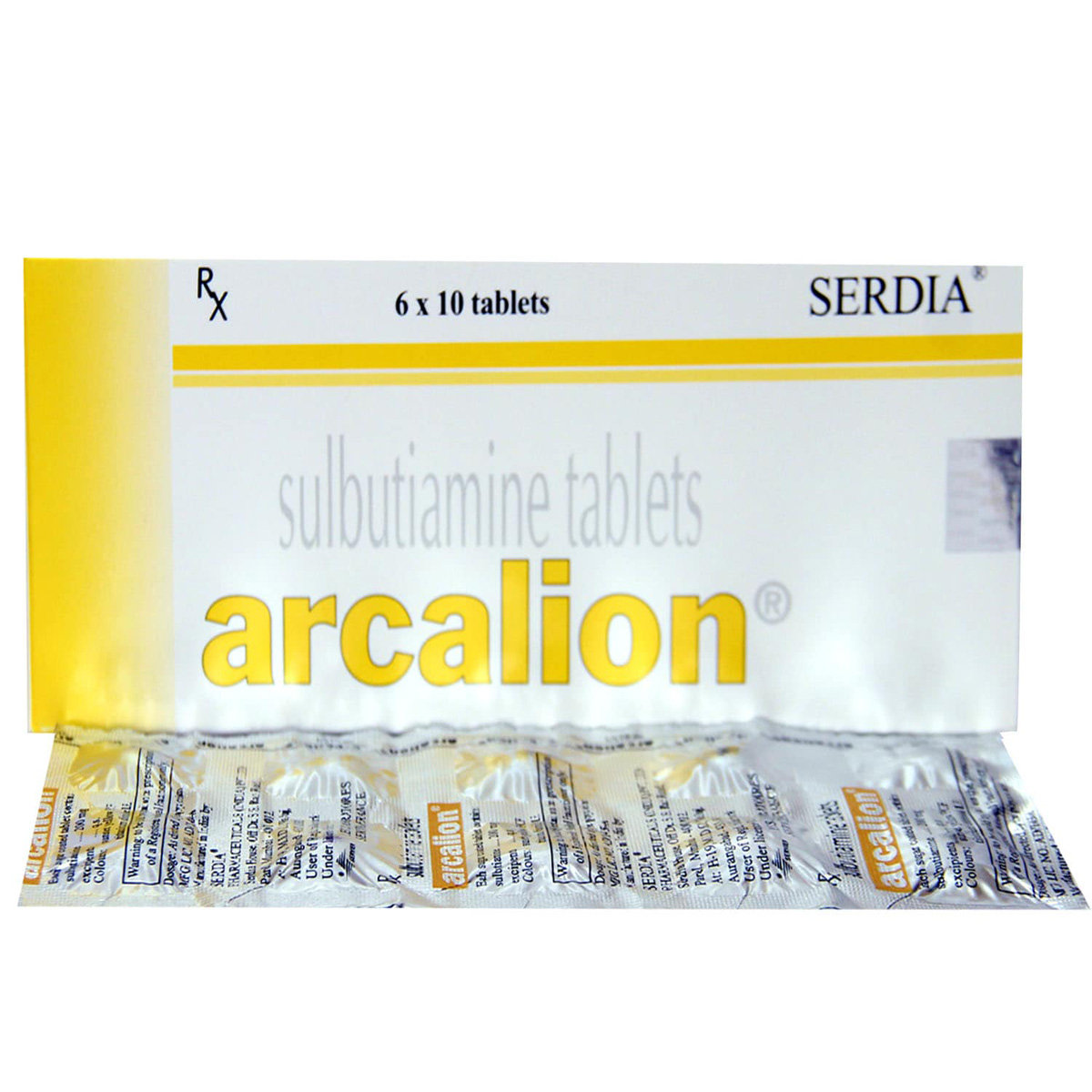Arcalion Tablet 10's, Pack of 10 TABLETS Arcalion Tablet 10's, Pack of 10 TABLETS