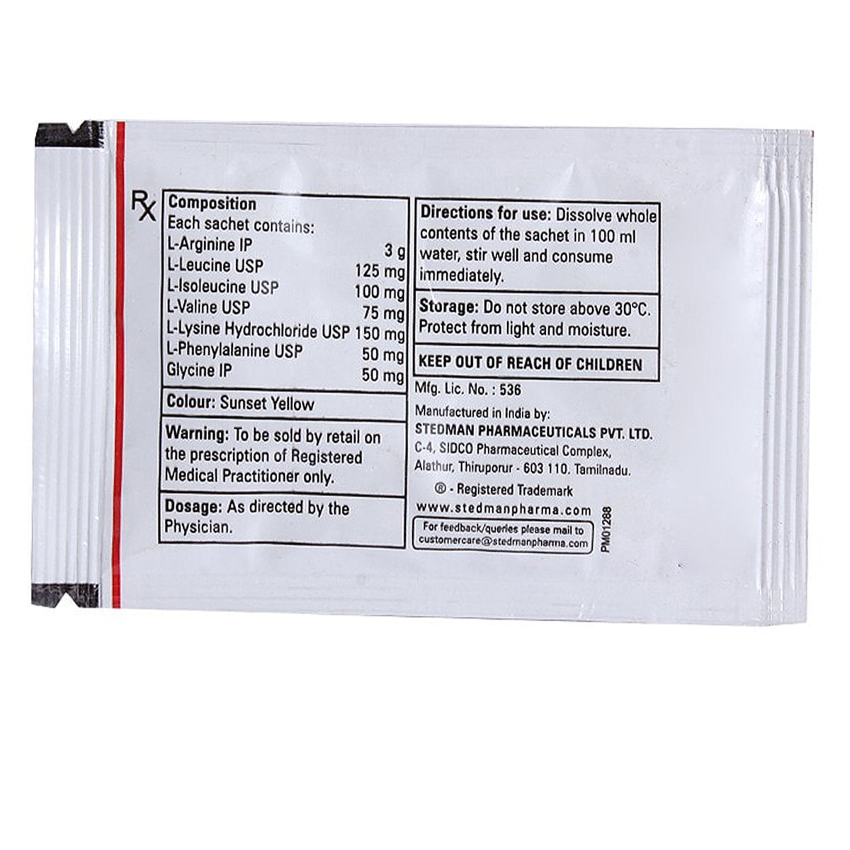 Argirich Granules 7.5 gm, Pack of 1 Argirich Granules 7.5 gm, Pack of 1