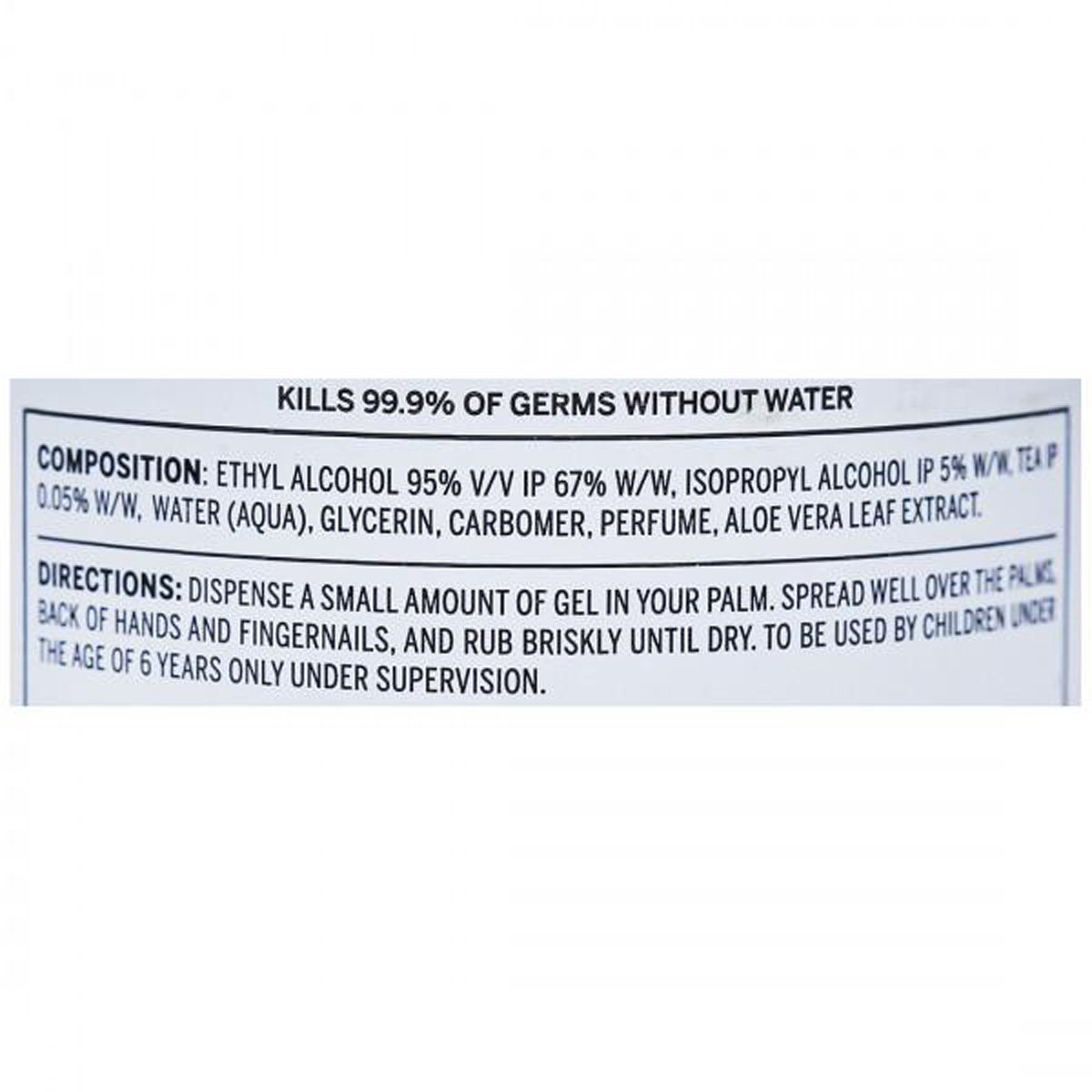 Arias Instant Advanced Hand Sanitizer 100 ml | With Aloe Vera Extract | kills 99.9% Germs, Pack of 1 Arias Instant Advanced Hand Sanitizer 100 ml | With Aloe Vera Extract | kills 99.9% Germs, Pack of 1