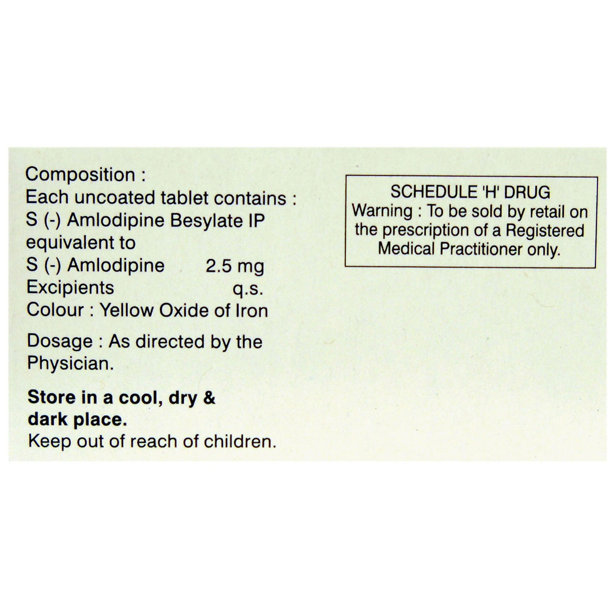 Asomex 2.5 Tablet 15's, Pack of 15 TABLETS Asomex 2.5 Tablet 15's, Pack of 15 TABLETS