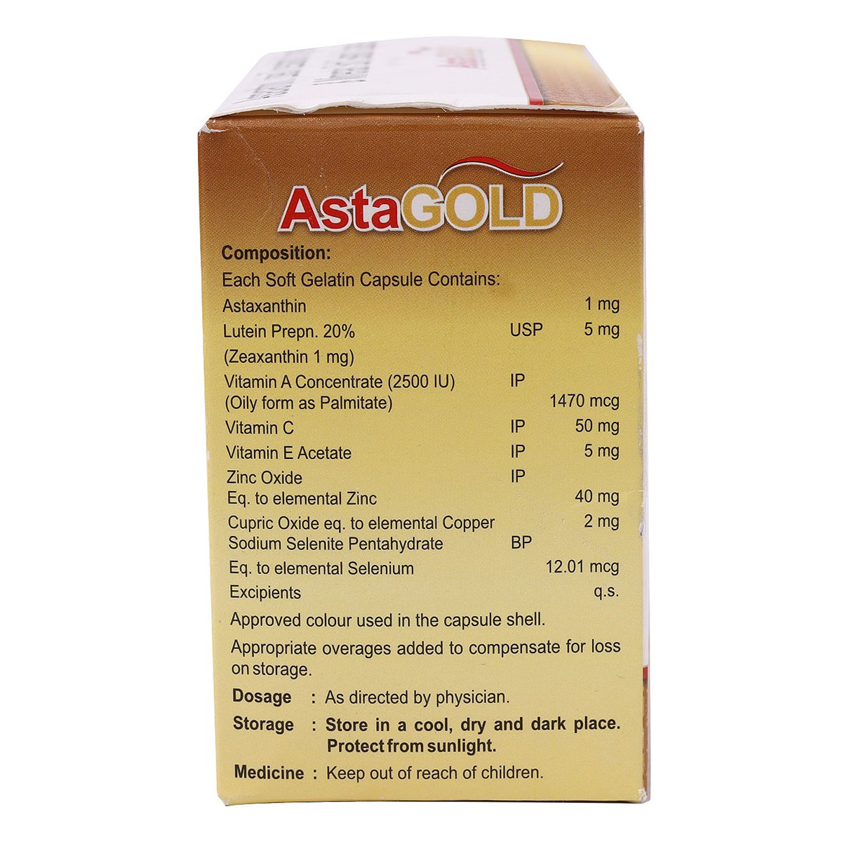 AstaGold Capsule 10's, Pack of 10 AstaGold Capsule 10's, Pack of 10