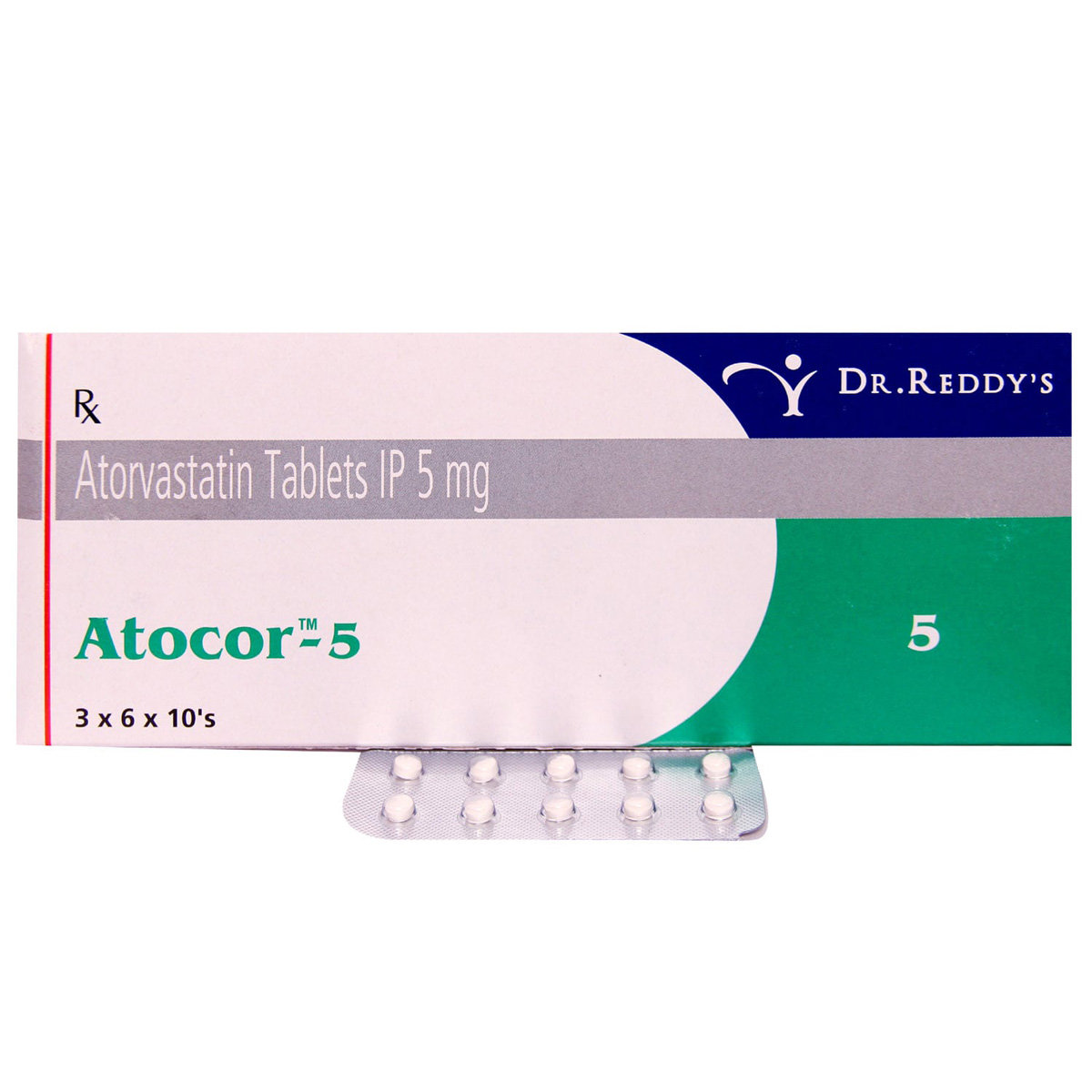 Atocor 5 Tablet 10's, Pack of 10 TABLETS Atocor 5 Tablet 10's, Pack of 10 TABLETS