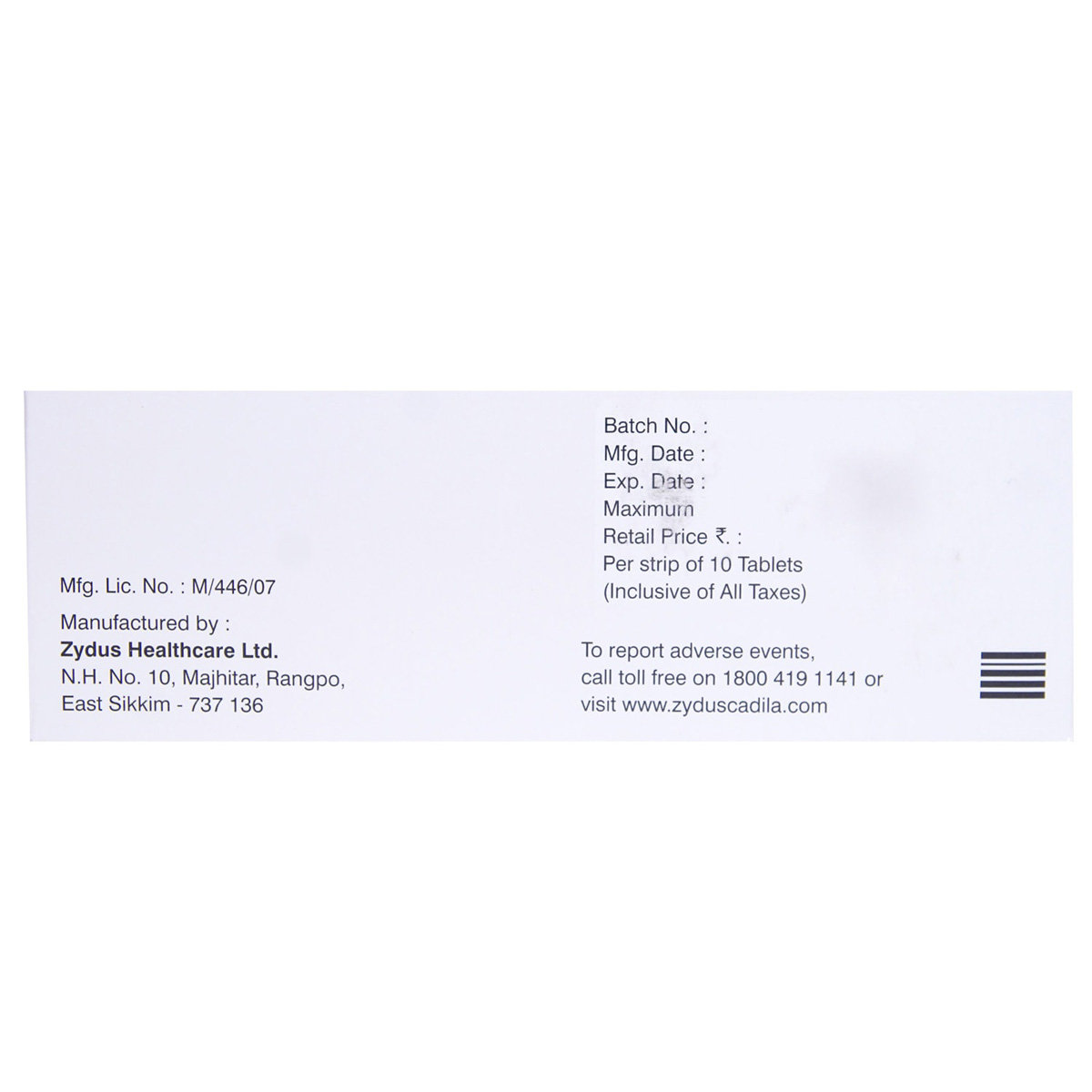 Atorva 80 Tablet 10's, Pack of 10 TABLETS Atorva 80 Tablet 10's, Pack of 10 TABLETS