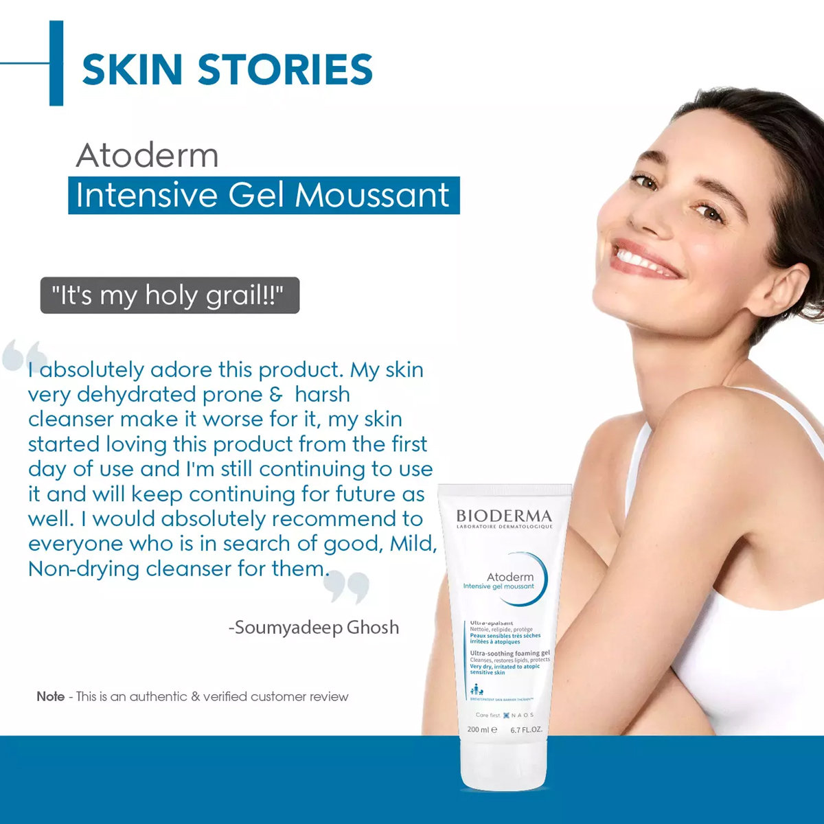 Atoderm Moussant Gel 200 ml, Pack of 1 Atoderm Moussant Gel 200 ml, Pack of 1