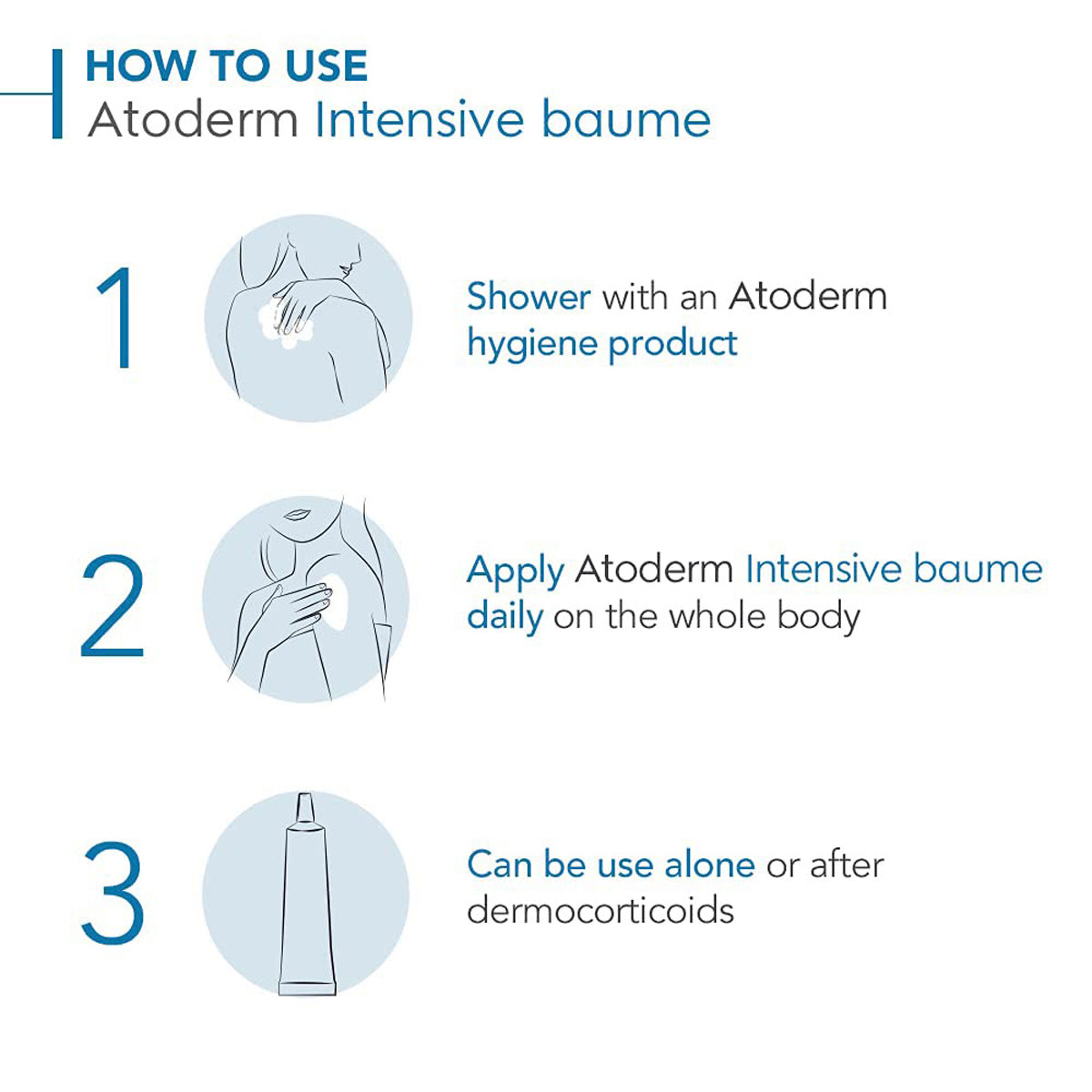 Atoderm Intensive Baume Ultra-Soothing Balm 200 ml | Soothes Itching & irritation | Non Sticky Formula | For Very Dry, Irritated To Atopic Sensitive Skin, Pack of 1 Atoderm Intensive Baume Ultra-Soothing Balm 200 ml | Soothes Itching & irritation | Non Sticky Formula | For Very Dry, Irritated To Atopic Sensitive Skin, Pack of 1