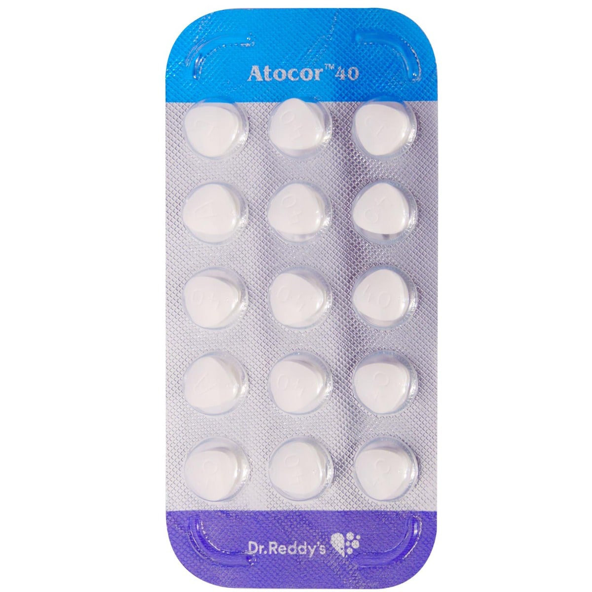 Atocor-40 Tablet 15's, Pack of 15 TABLETS Atocor-40 Tablet 15's, Pack of 15 TABLETS