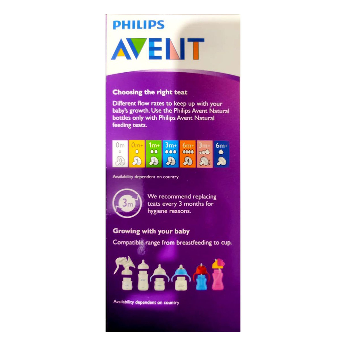 Philips Avent Natural Feeding Bottle, 260 ml, Pack of 1 Philips Avent Natural Feeding Bottle, 260 ml, Pack of 1